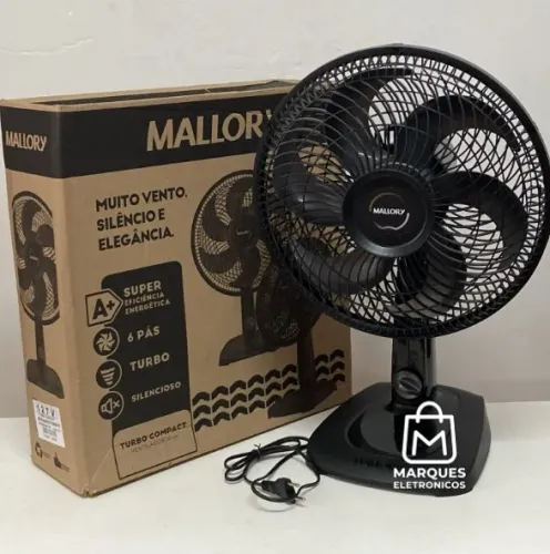 VENTILADOR MALLORY TURBO SILENCIOSO 6 PAS