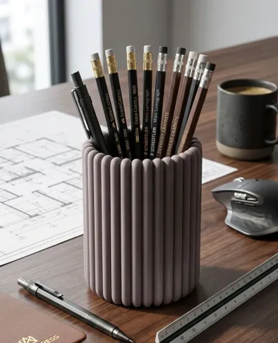Suporte para Lápis com Design Moderno.
