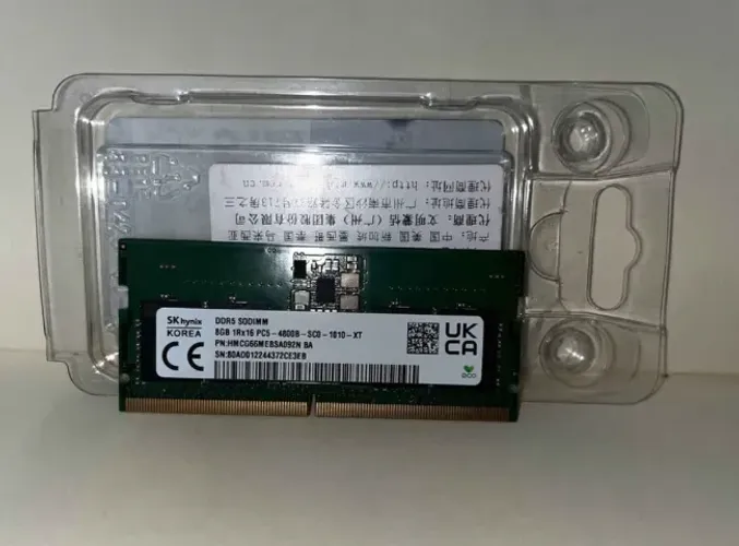 Memoria DDR5 8GB 4800 