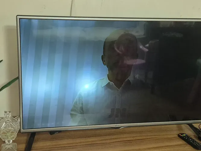 Tv smart LG 42 com Led queimado