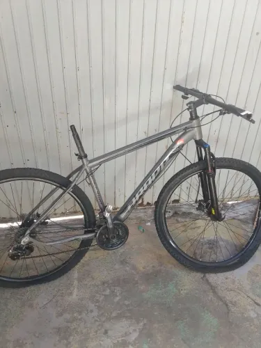 Bike dropp aro 29 quadro guidão suspensão e banco