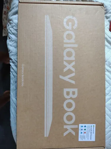 Notebook Samsung Galaxy book na caixa