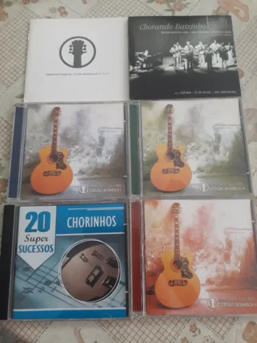 CDS DÊ CHORINHO. COLEÇÃO ACÚSTICA 5 CDS