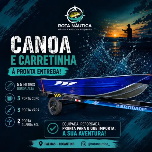 Rota nautica Barco 5.5 metros e carretinha * leia o anúncio*