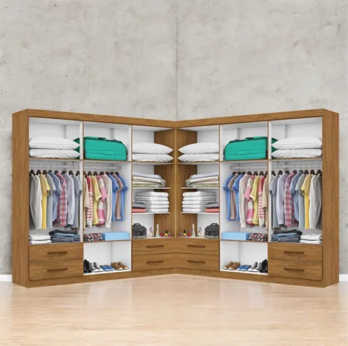 Armário Closet Versátil Cinamomo