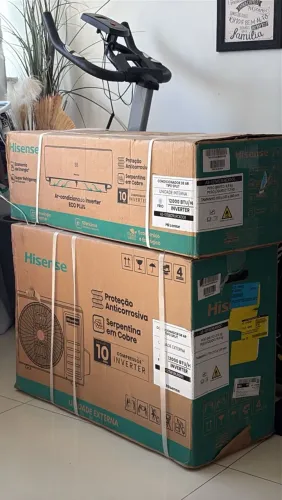 AR-CONDICIONADO HISENSE 12.000 BTUs INVERTER