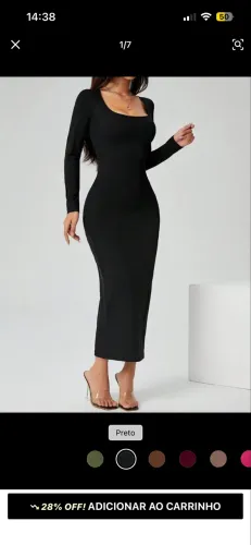 Vestido preto