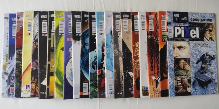 Coleção Pixel Magazine Vertigo 01 ao 21 completo