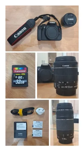 Camera canon EOS rebel + Kit