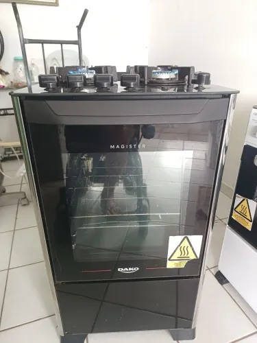 Fogão automático total semi novo