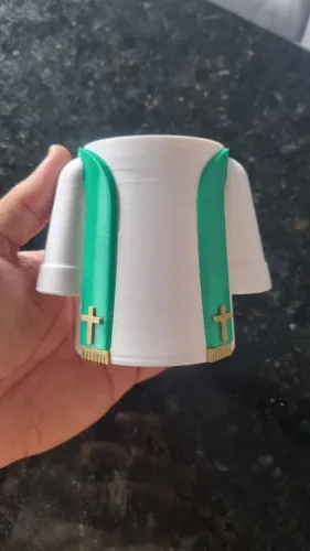 Porta canetas personalizado sacerdote/padre