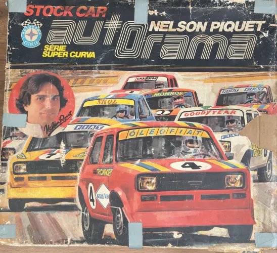 Autorama estrela Super Curva  Fiat 147 Nelson Piquet