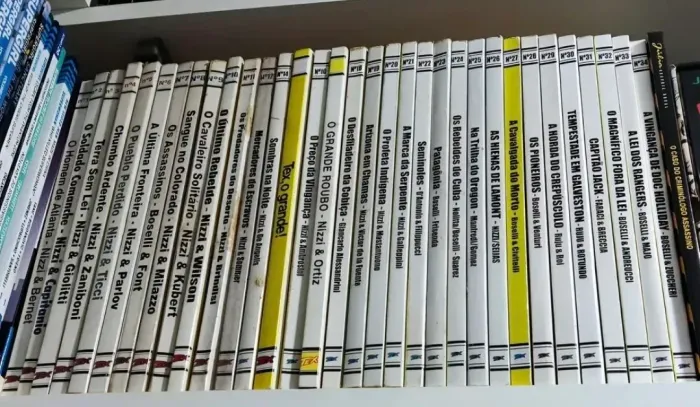 Tex Gigante Coleção Bonelli Mythos 34 Números