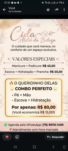 Salão e domicílio