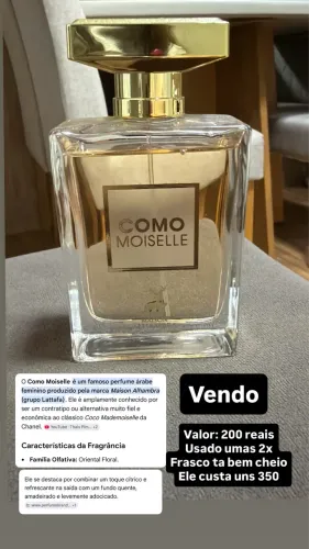 Vendo perfume