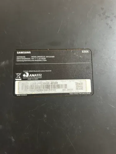 Notebook que não funciona