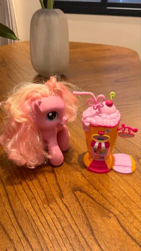 Reservada My Little Pony Pinkie Pie Grande 20cm G3.5 Hasbro 2008 Rara  Individual 
