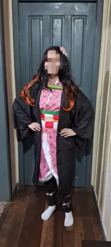 Fantasia Cosplay Nezuko Kamado Demon Slayer