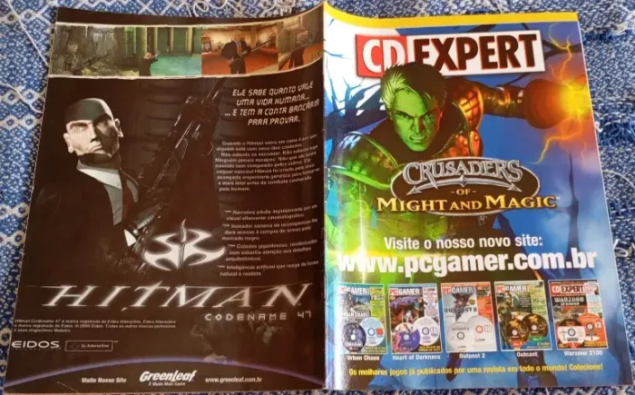 Revista CD Expert N° 45 Crusaders Of Might And Magic ( Sem CD )
