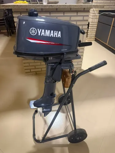MOTOR DE POPA YAMAHA 4HP 2 TEMPOS ? ESTADO DE ZERO!