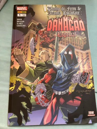 HQ Punho de Ferro & Aranha Escarlate: Danação Especial (Panini)
