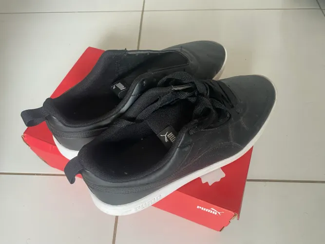 Tênis Puma Rickie Bdp Masculino - Preto+Branco