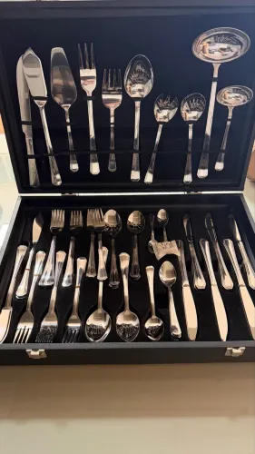 Faqueiro Classic Home Inox 18/10 Completo com Maleta