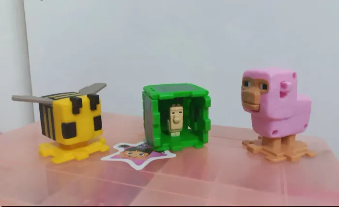 3 itens Minecraft McDonald's