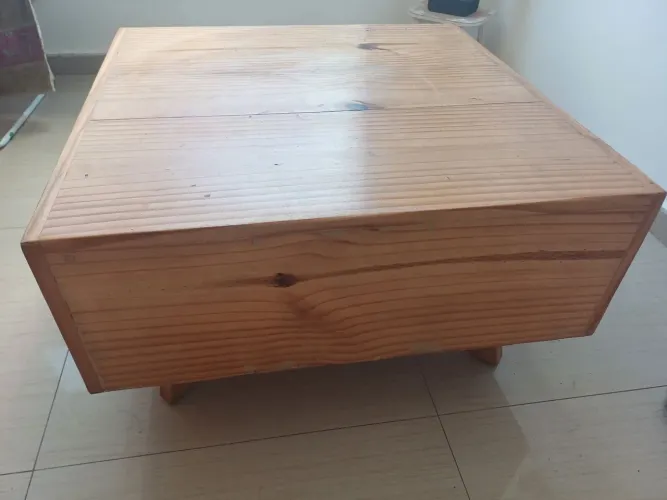 VENDO MESA DE CENTRO MADEIRA PINUS