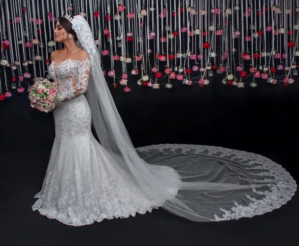 Vestido de noiva sereia / ateliê Dayara Oliveira