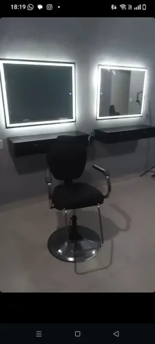 Moveis para salão ou barbearia cadeira reclinável