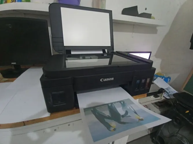 Impressora tanque de tinta com WI-FI PRONTA PRA USAR