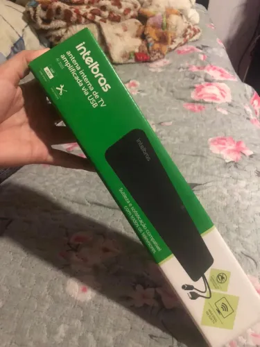 Antena interna de tv amplificada via usb