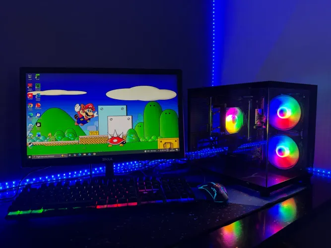 PC GAMER COMPLETO R$1.249 PIX - HOJE - FOTO REAL
