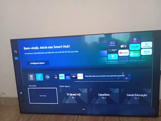 Vendo tv Samsung com defeito