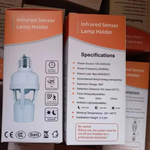 Soquete sensor para lâmpada ENTREGA GRATIS PARA TODA JOÃO PESSOA 