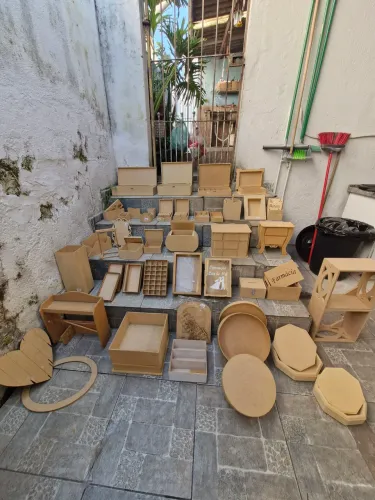 LOTE MDF para artesanato.