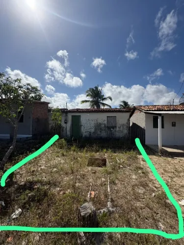 Vende-se casa/terreno à 5 minutos da foz do velho chico