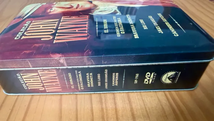 Coleção John Wayne - Box de Metal com 6 DVD?s