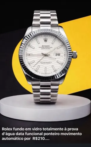 Relógios de luxo! Você merece um relógio perfeito como esse!