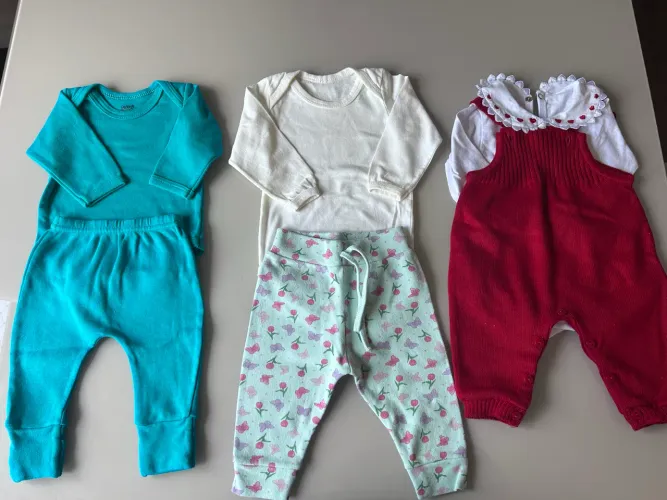 Roupas bebê menina 3 meses