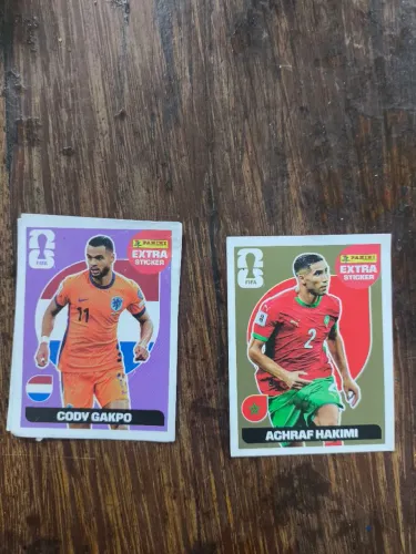 Figurinhas Extra legends da copa. 