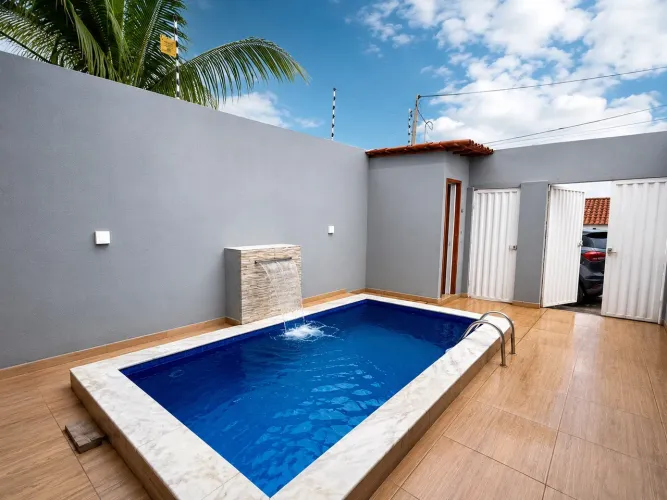Casa temporada para alugar na barra de santo Antonio- ilha da croa