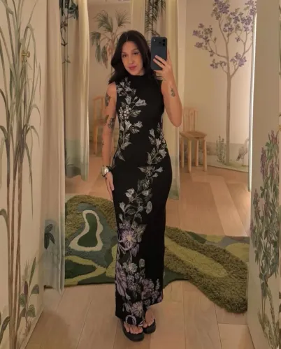 Vestido FARM midi Julieta