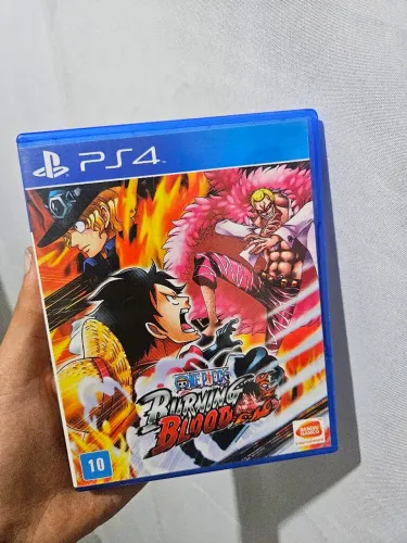 Jogo ps4 Burning Blood one piece