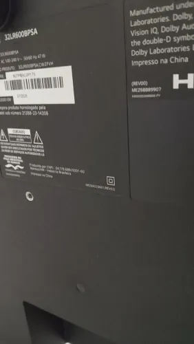 Tv LG 32 smart novíssima dois meses de uso+ lavadora de alta pressão Eletrolux