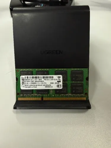 Memoria Smart Ddr3 8gb Notebook Pc3l-12800s 2rx8 1.35v