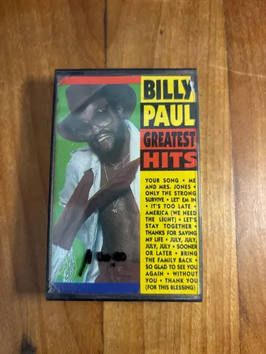 Billy Paul Greatest Hits - Fita Cassetes