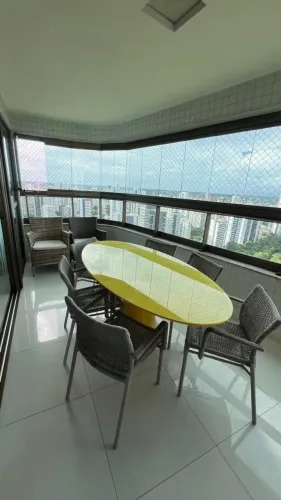 4 SUITES 230M2 ANDAR SUPER ALTO TORRE MOURA DUBEUX 3 VAGAS
