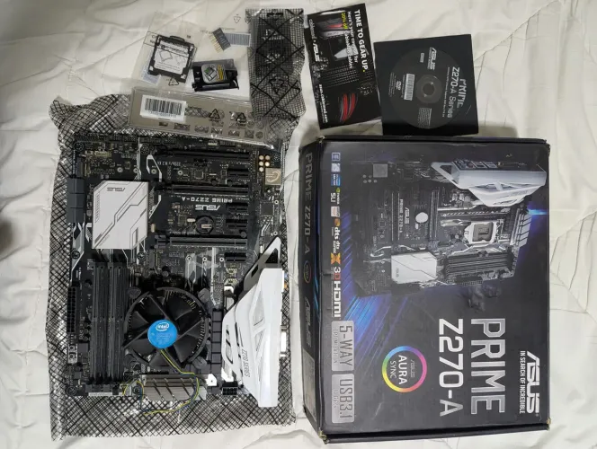Placa ASUS Prime Z270-A raridade praticamente nova